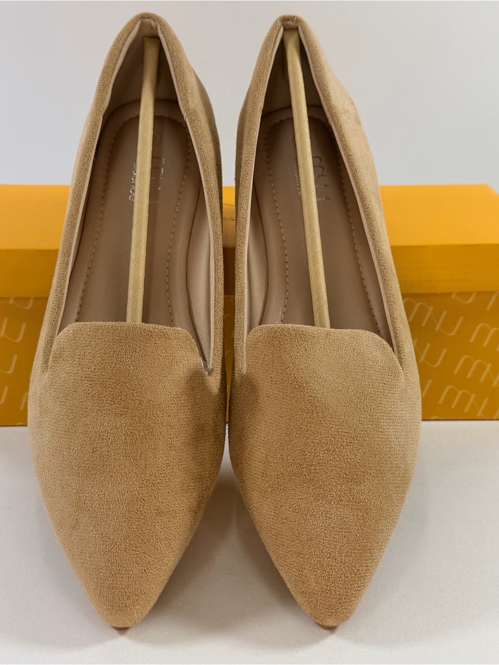 NWT Musshoe Suede Slip on Flats Size 9 Women's - Picture 2 of 12